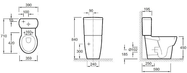 Минимальная ширина