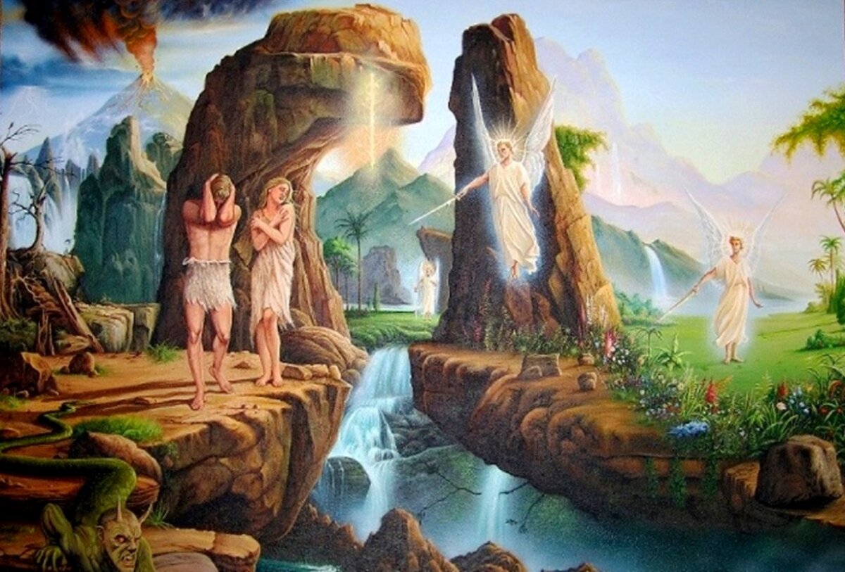 Рай эдемский сад. Свидетели иеговы рай на земле. Краткое содержание жизнь первых людей в раю. Жизнь первых людей в раю. Ад & рай.