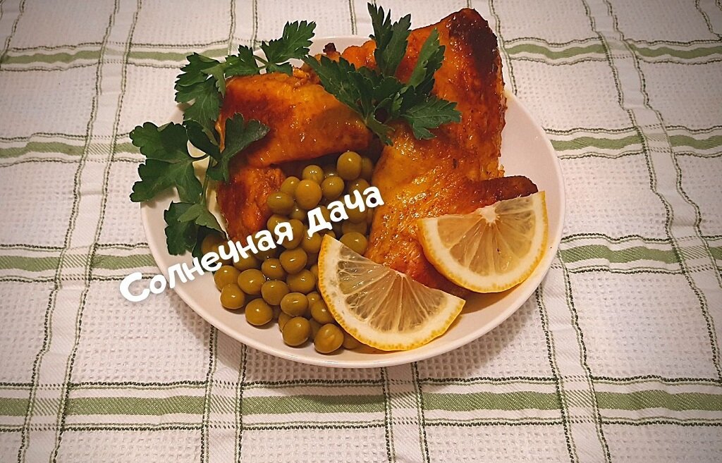 Ароматные крылышки с хрустящей корочкой