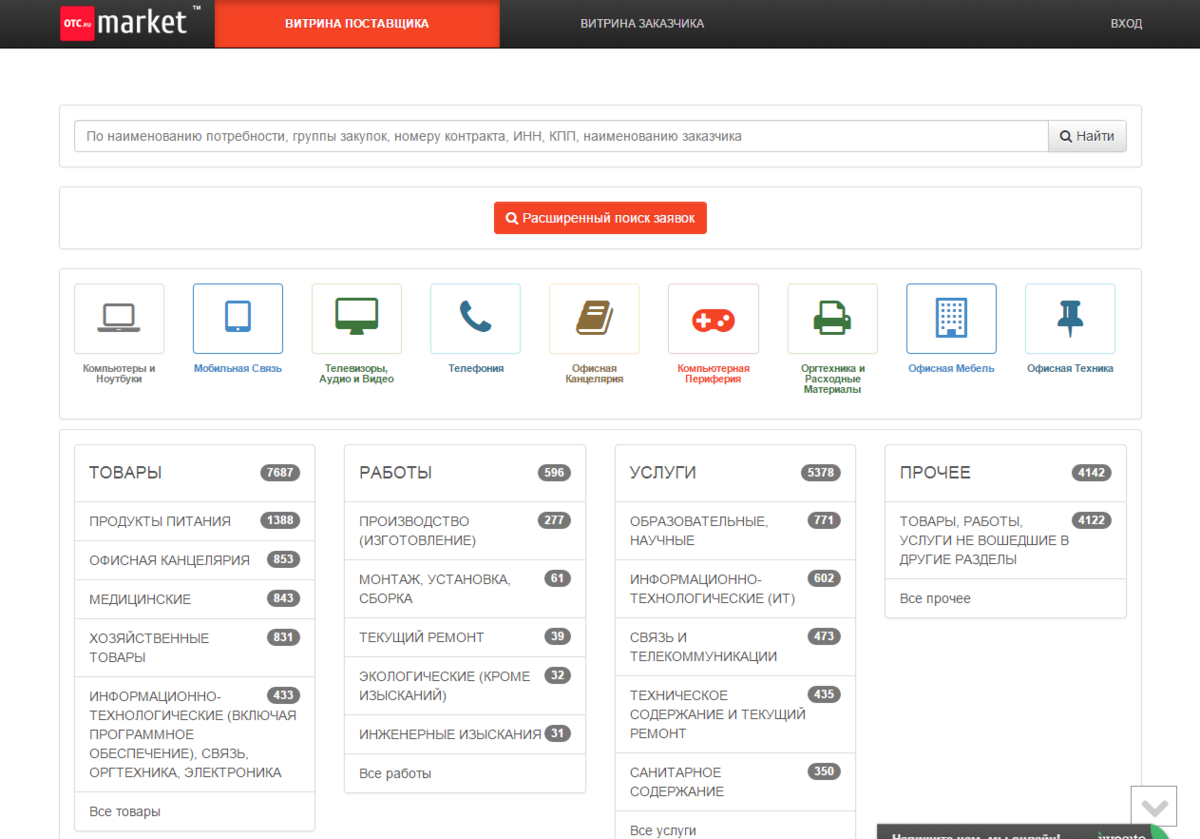 Отс маркет закупки. ОТС Маркет. Витрина поставщиков. Витрина Яндекс Маркет. Электроника Маркет.