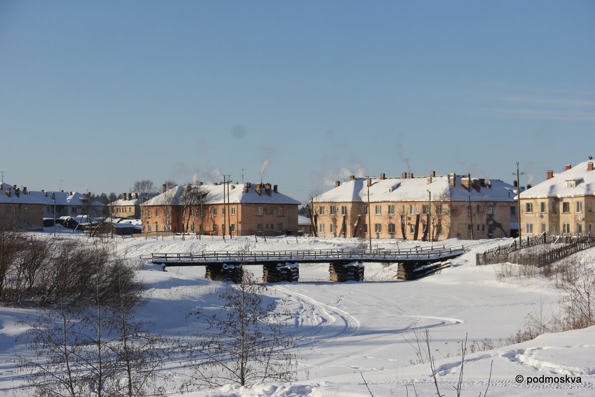 Посёлок Малошуйка, февраль 2021г.