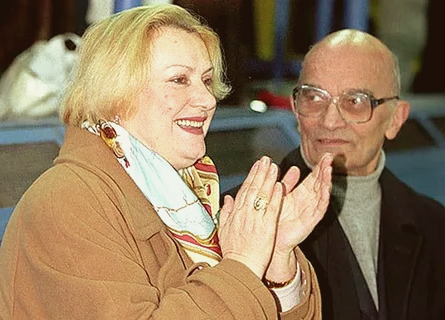 Чайковская с мужем