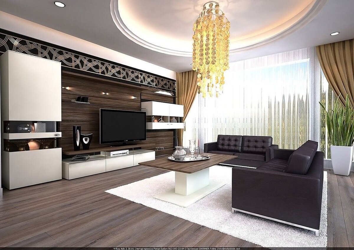 сайт.matrade.ru Современная гостиная.