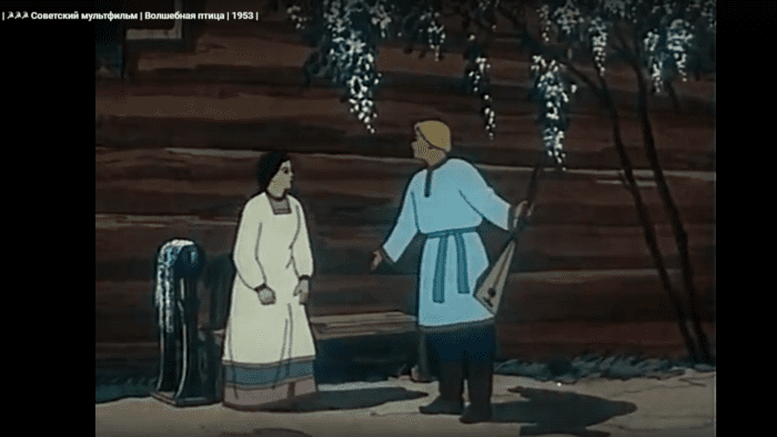  Мультфильм  "Волшебная птица" ( 1953г.)