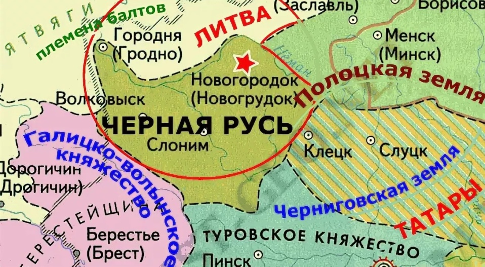 Черная карта русь