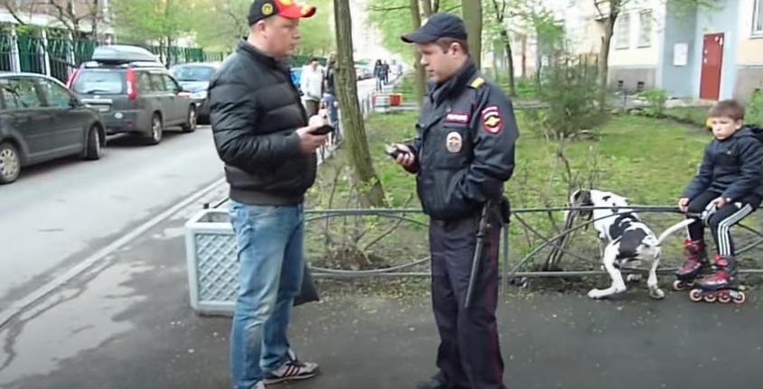 Общение с полицией