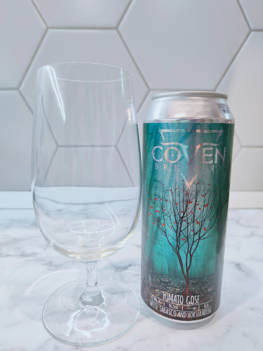 Пиво "Tomato Gose "Bloody Roots" (Томато Гозе "Блади Рутс") от Coven Brewery