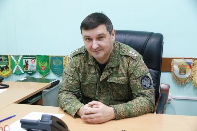    Андрей Владимирович Боровиков возглавляет кинологический отдел Алтайской таможни. Фото:  АиФ/ Виктор Крутов