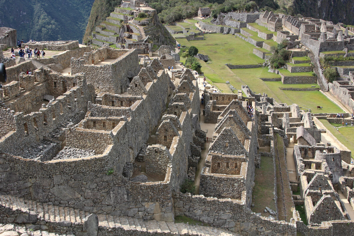 Жилые кварталы в Мачу-Пикчу