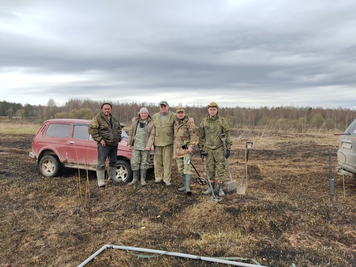 В полях встретили "старых" друзей