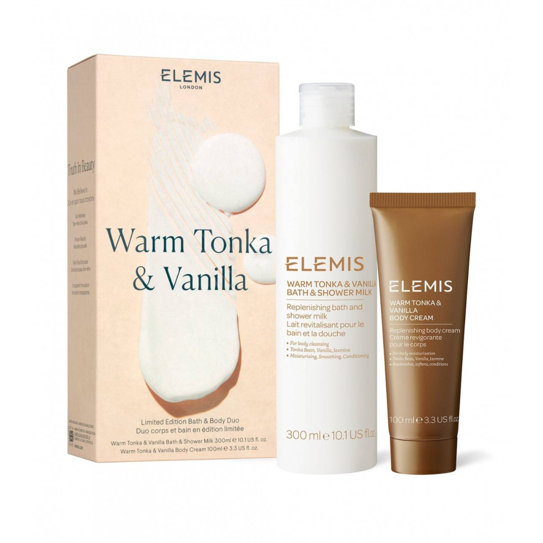     Warm Tonka & Vanilla Body Duo, Elemis