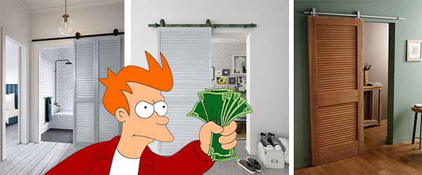 Выдача яндекса по запросу: жалюзийные двери в гардеробную