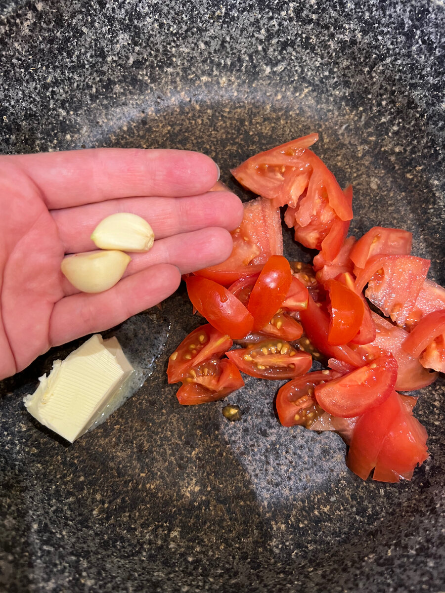 Масла здесь 30 грамм. Просто для вкуса.