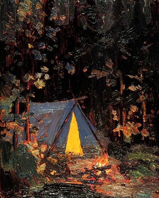 Том Томпсон  "Campfire" - вот такие ассоциации вызвала роза у создателей сорта 