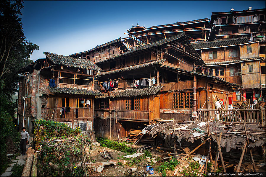 Xijiang mountain village Mountain village, Mountains, Travel