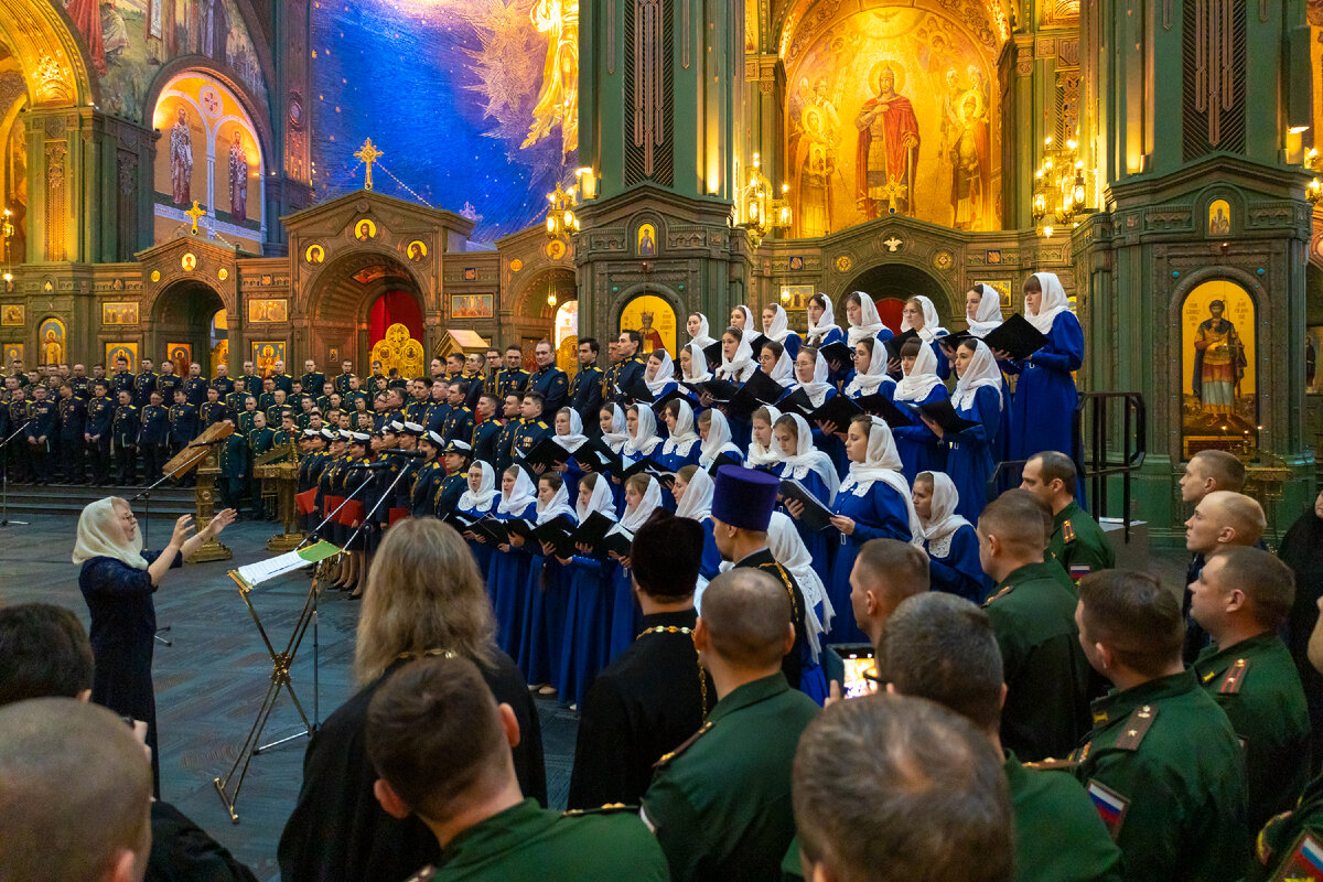 Православный хор храма в Минусинске