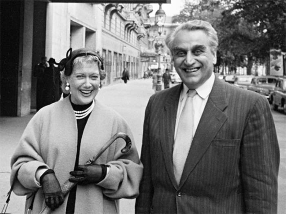 Орлова и Александров в Вене, 1962 