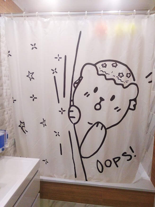 Шторка в ванной