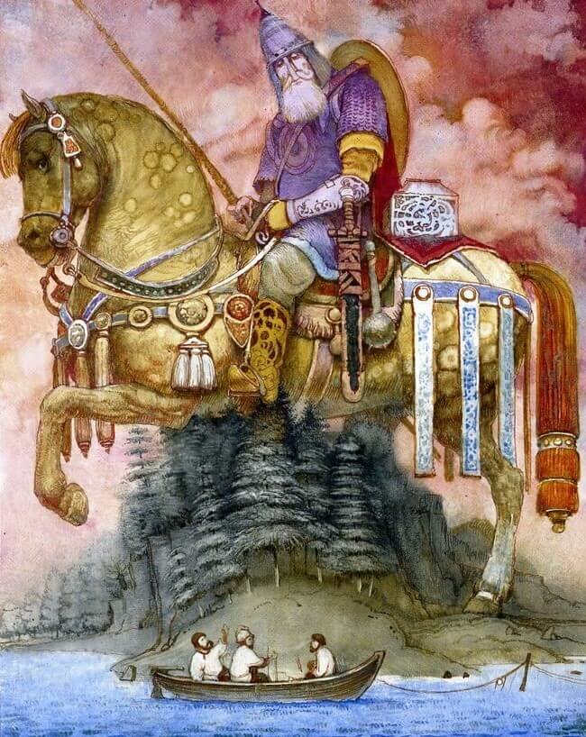 Рис.1. Богатырь Святогор. Яндекс.