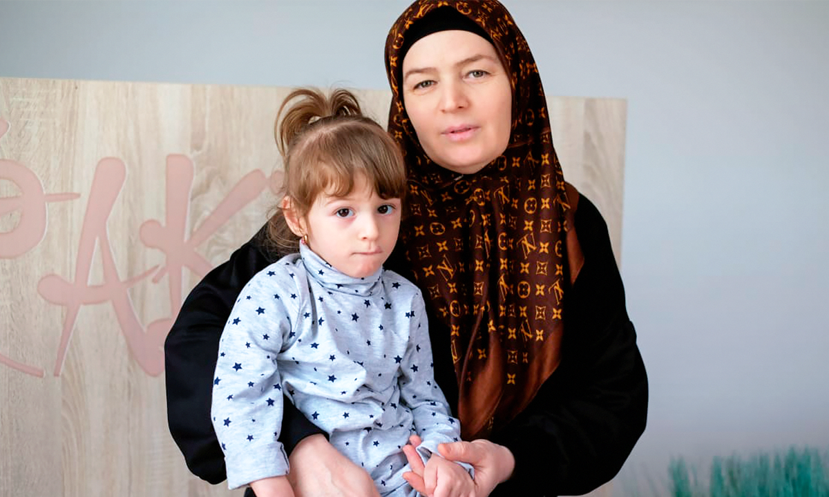 Хадиджа Алибулатова, подопечная фонда "Алёша"