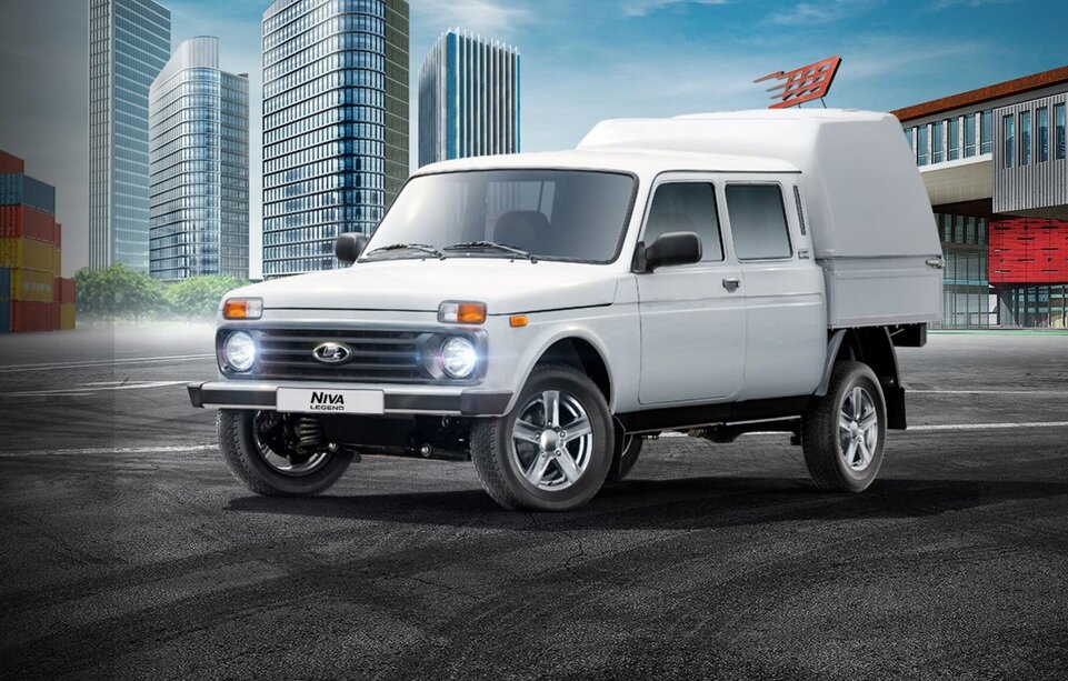     Стартовали продажи новых пикапов на базе LADA Niva Фото производителя