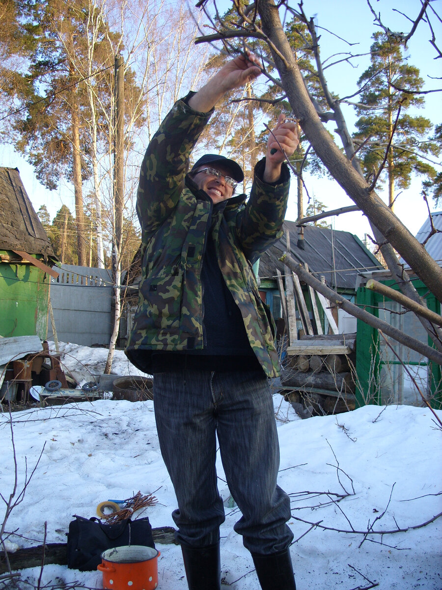 Обрезать деревья можно не только весной, до сокодвижения, но и в феврале, когда уже не будет сильных морозов.