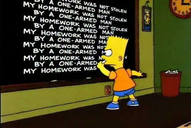 кадр из мультсериала  "The Simpsons@