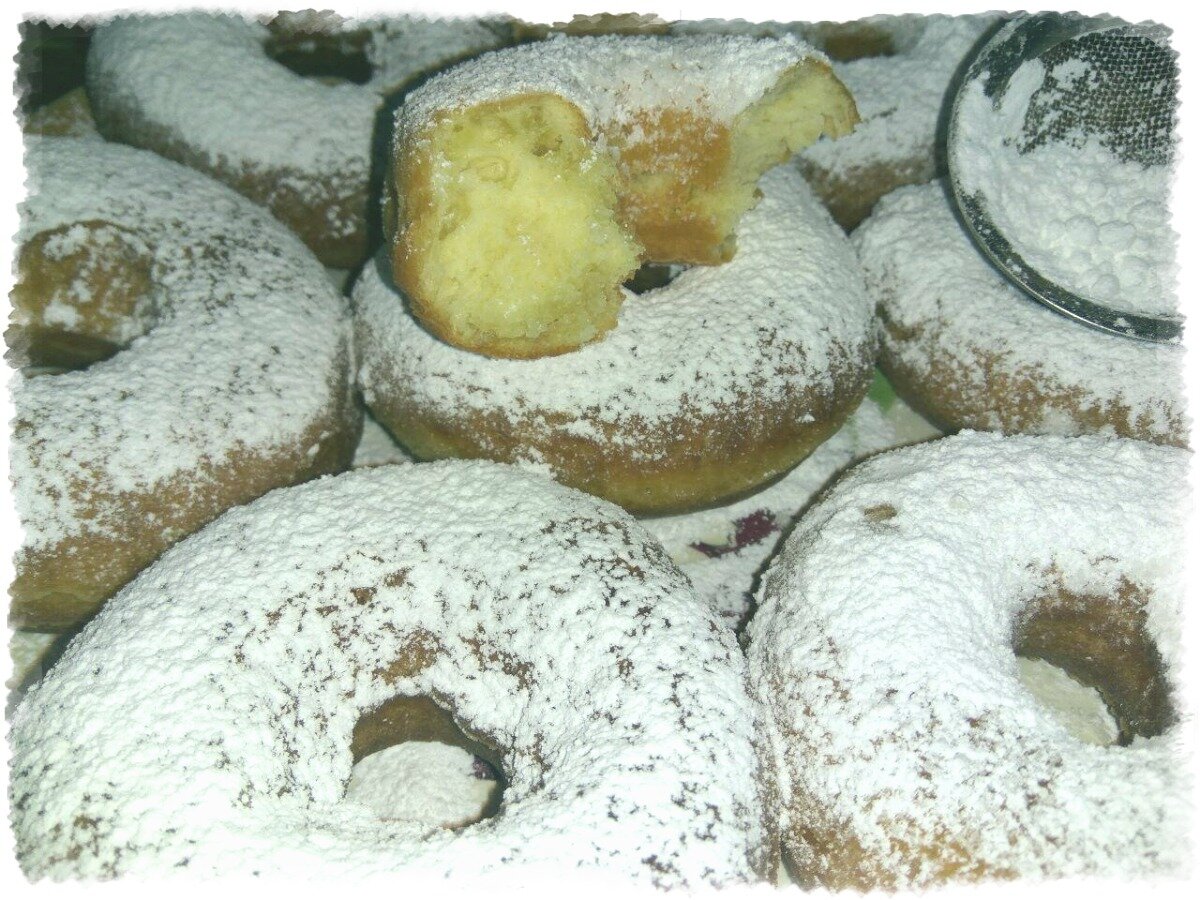 Необыкновенные пышные пончики всего за 15 минут!