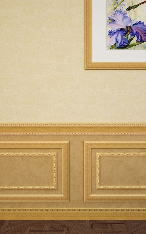 Коллекция окрашенных бордюров и молдингов Ионики от компании Cosca
 