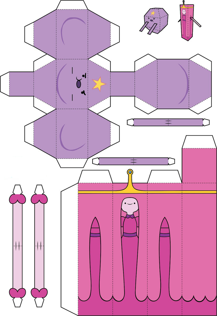Паперкрафт схемы из бумаги. Скачать паперкрафт схемы | lakomye-recepty.com  | Дзен