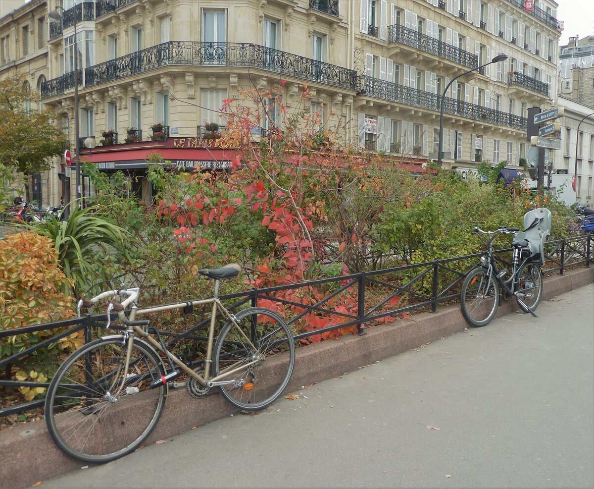 Считается, что с велосипеда -- лучший вид на Амстердам. Однако народ гоняет на них и в Париже, и в Страсбурге. Хотя это не стереотип.