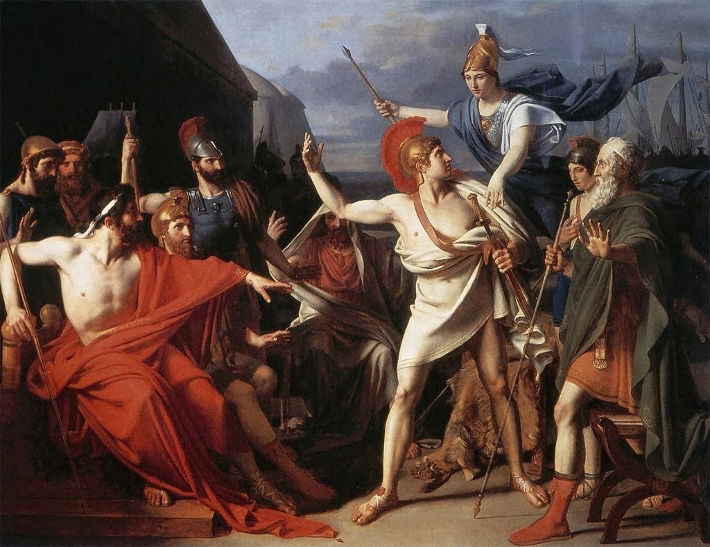 «Гнев Ахилла» — Мишель Мартен Дроллинг, 1810 