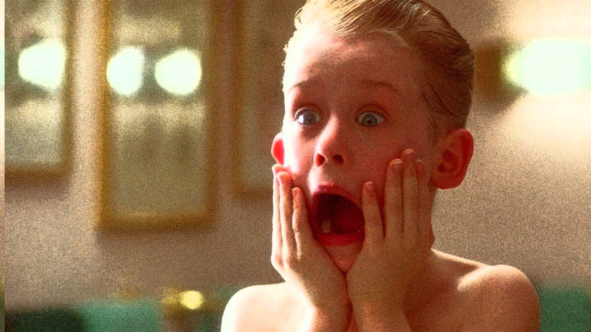                                                                      кадр из фильма "Один дома"