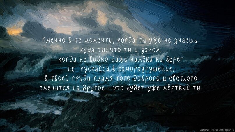Глава 5. Жить? Записки Счастливого Бродяги