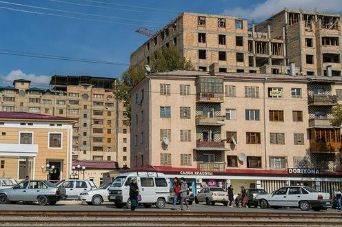  
Строительство в Самарканде. Фото Андрея Кудряшова, "Фергана"