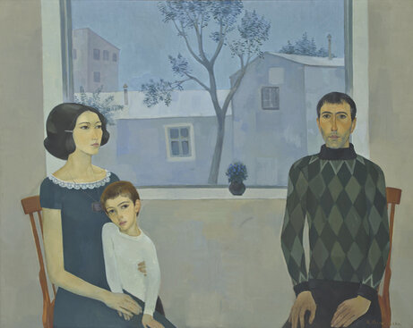 Ашот Мелконян. Семья (1967) ©Национальная галерея Армении