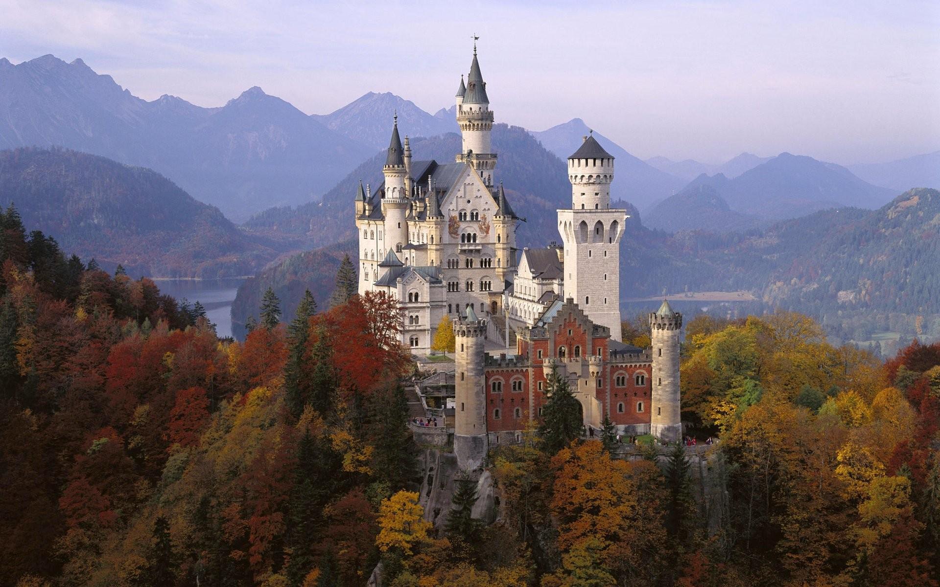 Германия, замок Нойшванштайн