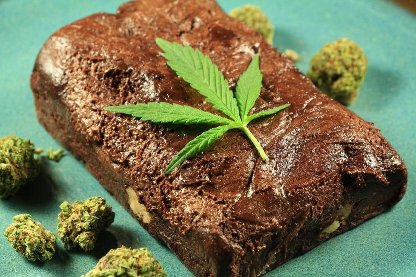 шоколадные пирожные с марихуаной