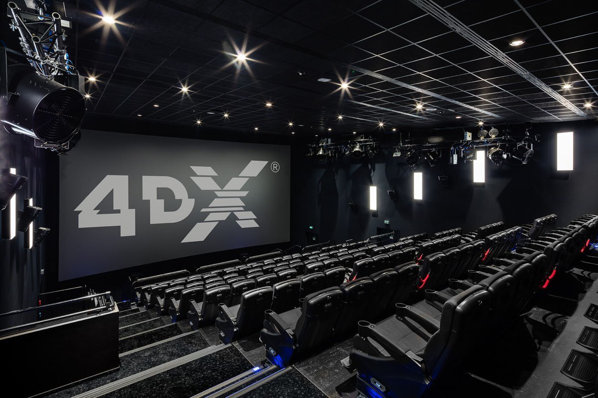 Зал 4dx в Синема парке