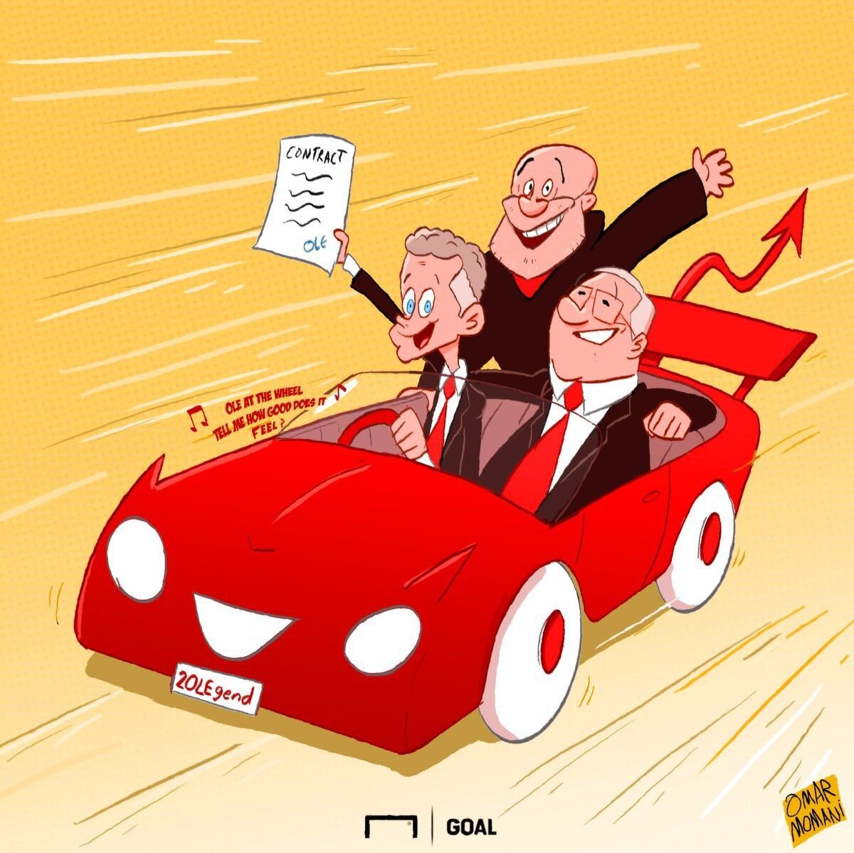 Уле-Гуннар Сульшер утвержден главным тренером «Манчестер Юнайтед». Контракт с красными дьяволами рассчитан на 3 года.