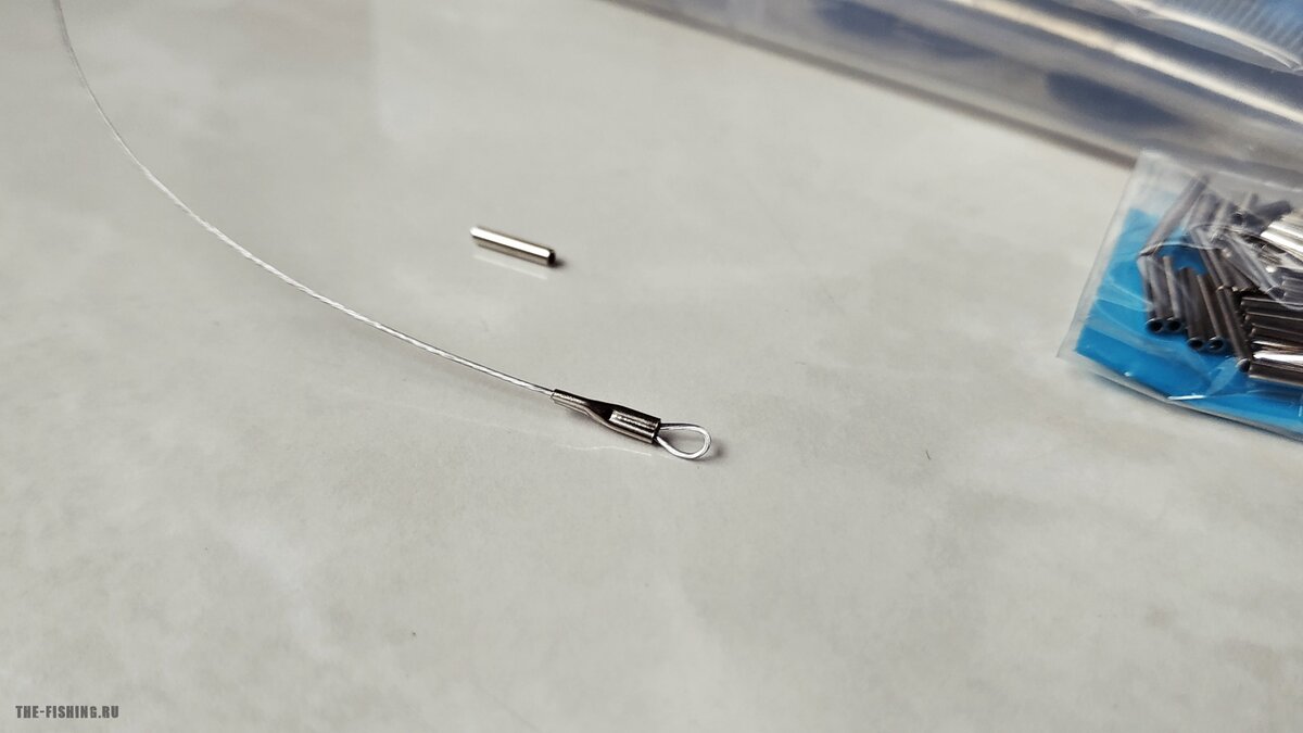 Поводок и обжимные трубочки