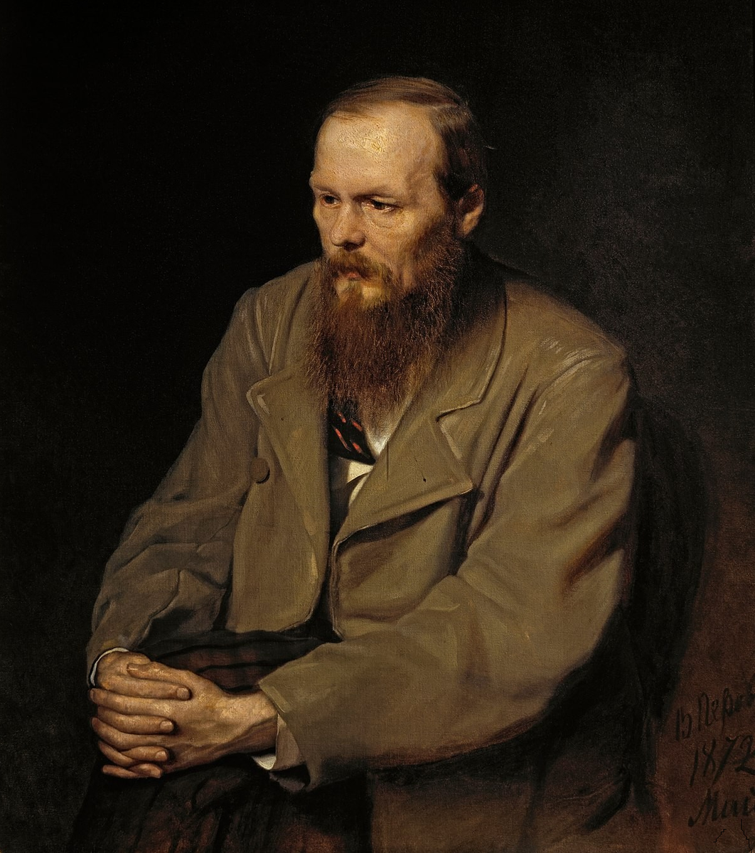Василий Перов - "Портрет писателя Фёдора Михайловича Достоевского", 1872 год. 