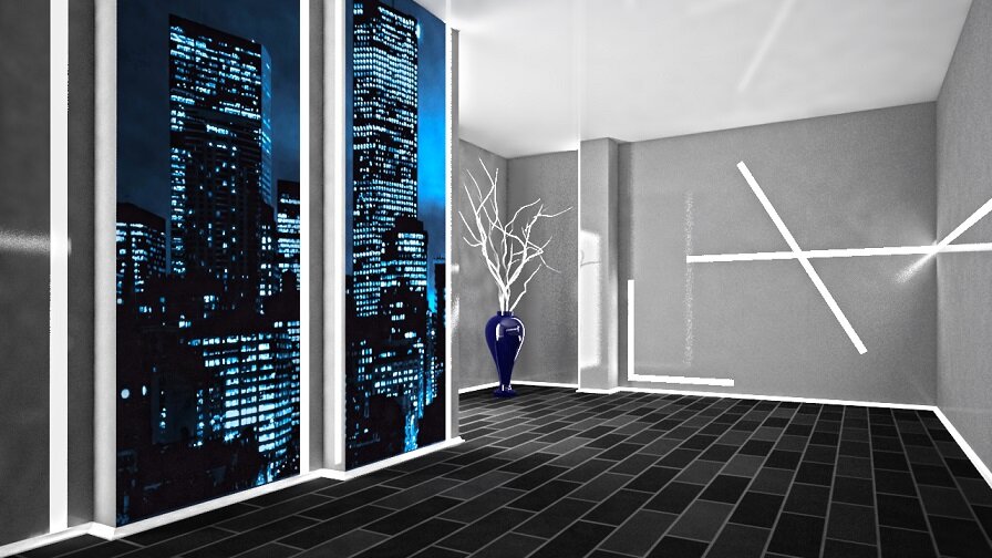 Гипсовые световые профили ЛСП01-120х60 и ЛС001