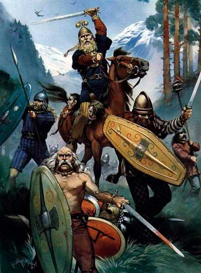 Кельты (Галлы - общее название союза племен. Кельты были одним из них)