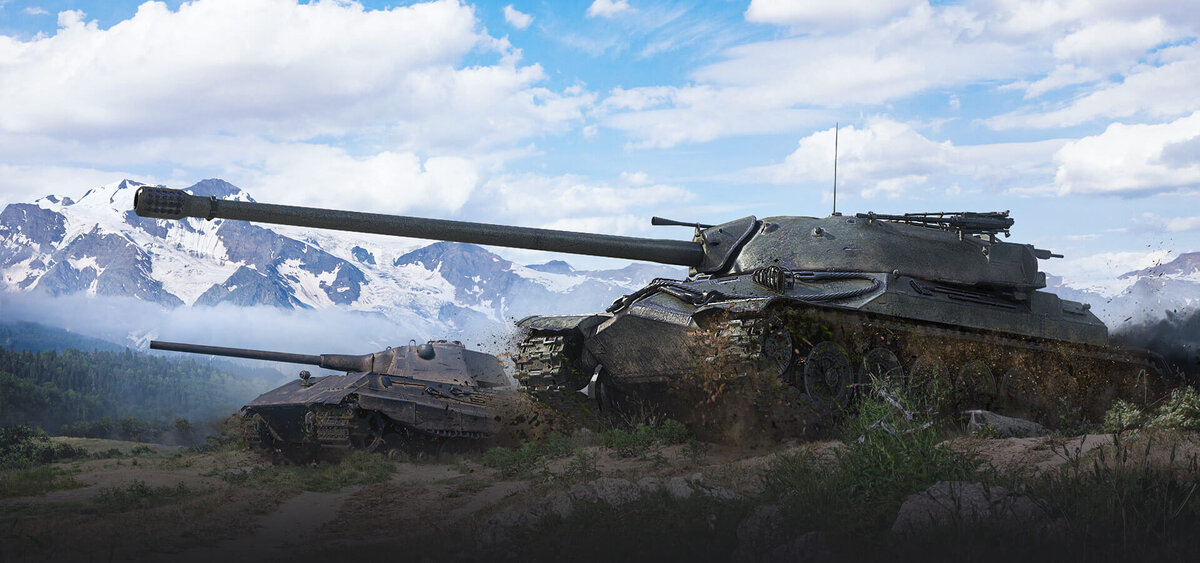 Какой танк изображен на фото В бой на ИС-7 и E 50 Ausf. M. Акция в World of Tanks WOT Express Дзен