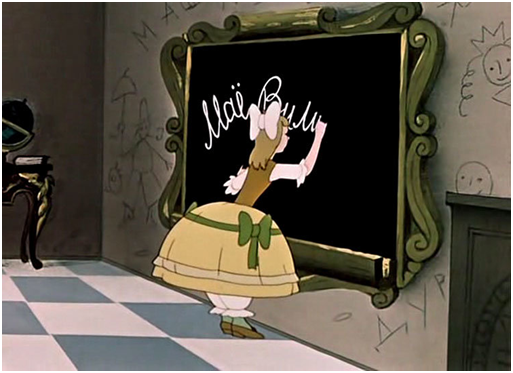 Кадр из мультфильма "Двенадцать месяцев"