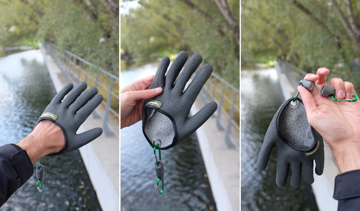 Рыболовная перчатка Caperlan "Easy protect"
