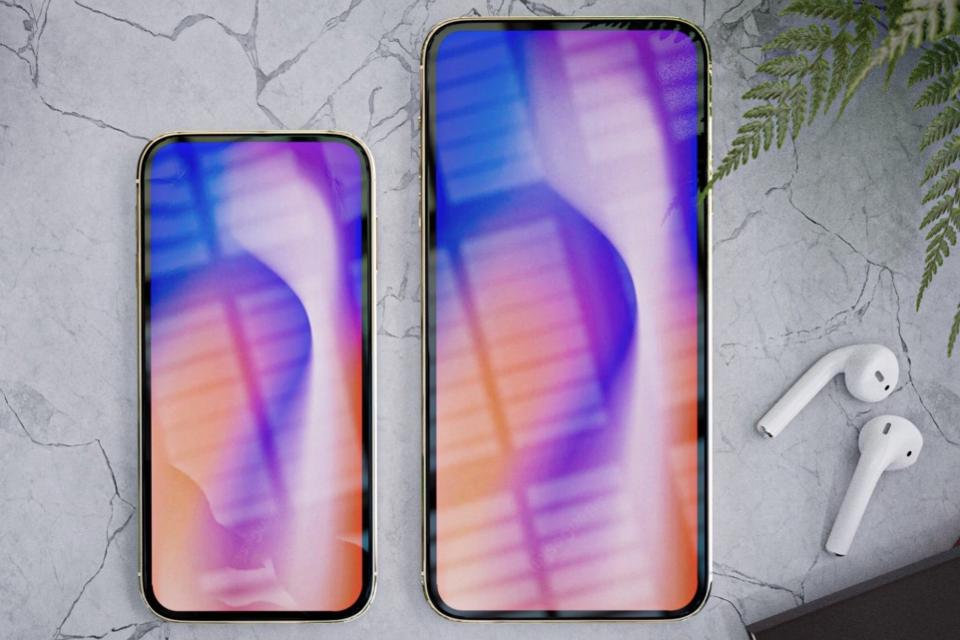 2020 iPhone 12 концепт BEN GESKIN