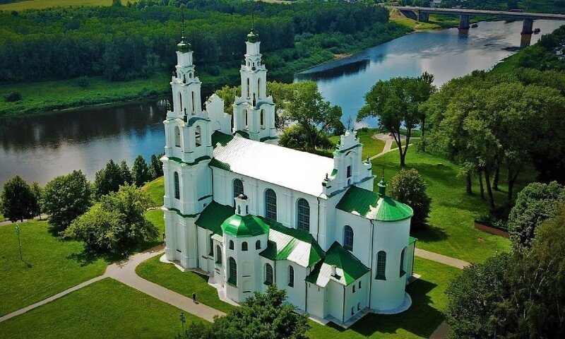 Сафійскі сабор у Полацку. Фота mapbelarus.by