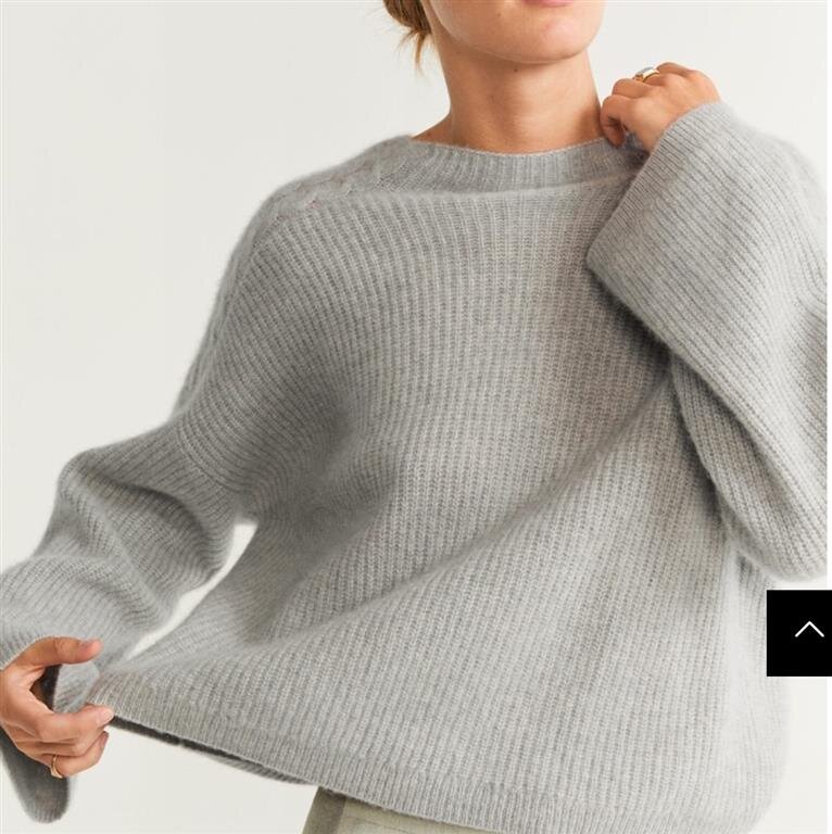 джемпер резинкой